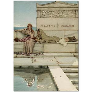 Sir Lawrence Alma Tadema Xanthe ve Phaon