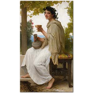 William Adolphe Bouguereau Baküs Rahibesi