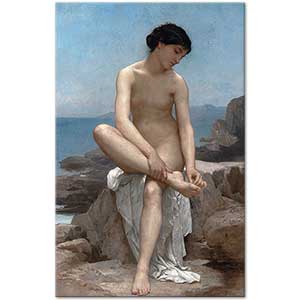 William Adolphe Bouguereau Yıkanan