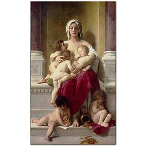 William Adolphe Bouguereau Şefkat