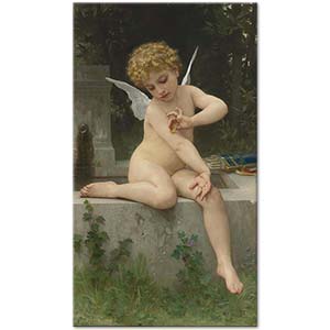 William Adolphe Bouguereau Cupid ve Kelebeği