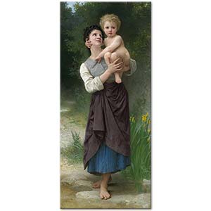 William Adolphe Bouguereau Abla ve Kardeşi