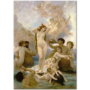 William Adolphe Bouguereau Venüs'ün Doğuşu