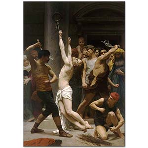 William Adolphe Bouguereau İsa'nın Kırbaçlanması