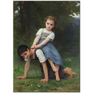 William Adolphe Bouguereau Ata Binme Oyunu