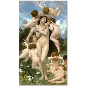 William Adolphe Bouguereau Baharın Dönüşü