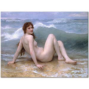 William Adolphe Bouguereau Dalga