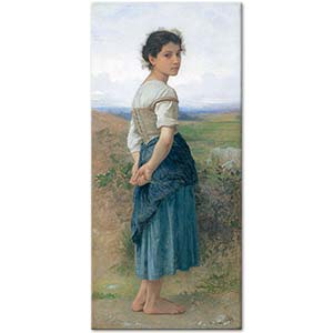 William Adolphe Bouguereau Genç Çoban Kız