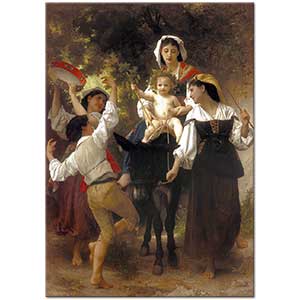 William Adolphe Bouguereau Hasat Dönüşü