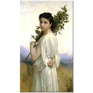 William Adolphe Bouguereau Laurel'in Dalı