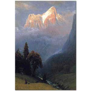 Albert Bierstadt Alp'ler Üzerinde Fırtına