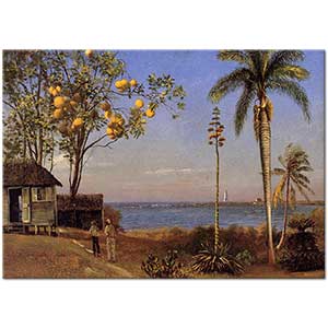 Albert Bierstadt Bahamalardan Bir Görünüm