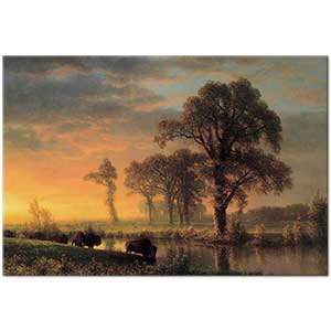 Albert Bierstadt Batı Kansas