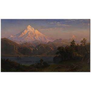 Albert Bierstadt Hood Dağı Oregon