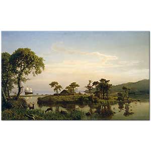 Albert Bierstadt Kısa Burun Gosnold Cuttyhunk