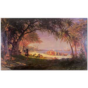 Albert Bierstadt Kristof Kolomb