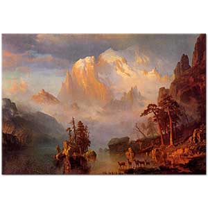 Albert Bierstadt Rocky Dağları