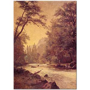 Albert Bierstadt Yosemite Vadisi