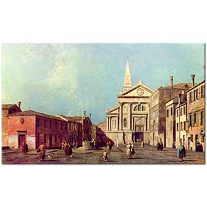 Antonio Canaletto San Francesco Meydanı