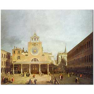 Antonio Canaletto San Giacomo Meydanı