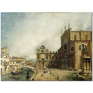 Antonio Canaletto Santi Giovanni Meydanı