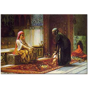 Frederick Arthur Bridgman Anne ve Çocuğu