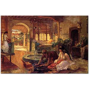 Frederick Arthur Bridgman Doğulu İçmekan