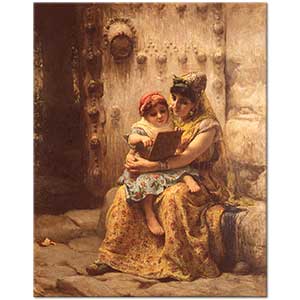 Frederick Arthur Bridgman Okuma Dersi