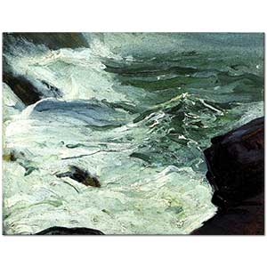 George Wesley Bellows Monhegan Kayalıkları