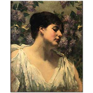 James Carroll Beckwith Leylaklar Altında