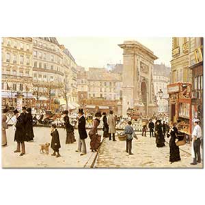 Jean Beraud St Denis Bulvarı