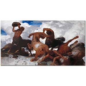 Arnold Böcklin Kentaure'nin Dövüşü