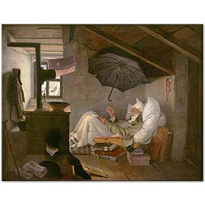 Carl Spitzweg Fakir Şair