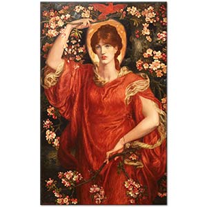 Dante Gabriel Rossetti Fiammetta'nın Vizyonu