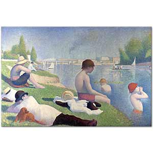 Georges Seurat Asnieres Plajı