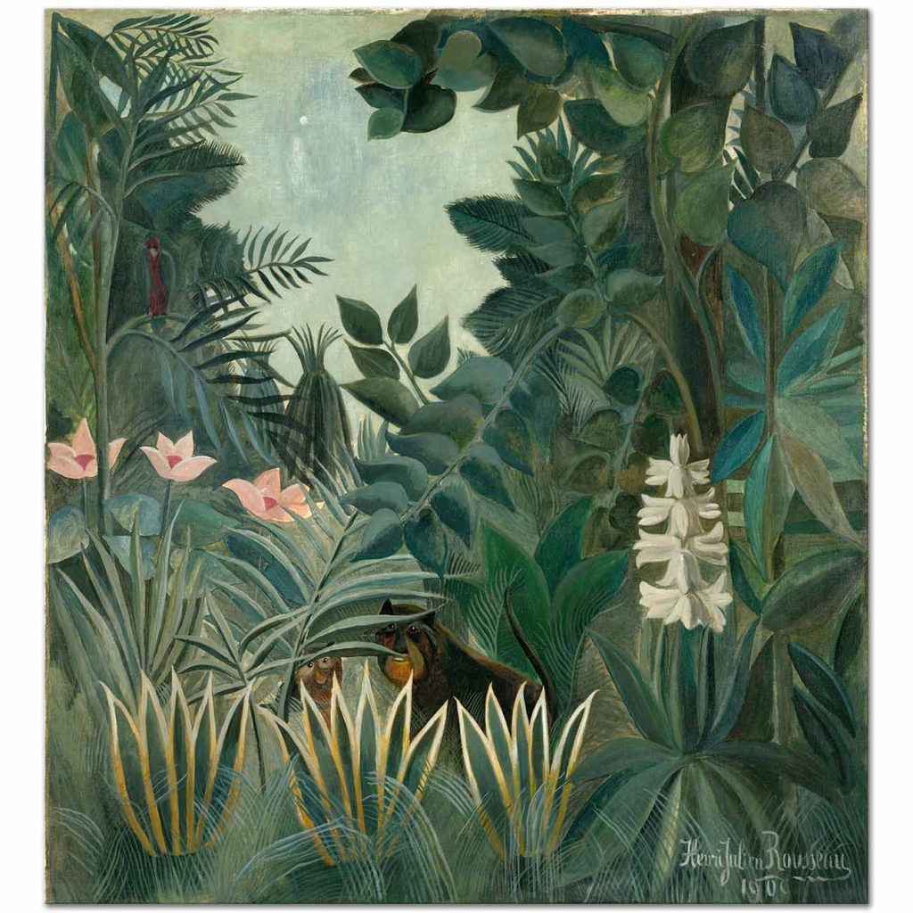 Henri Rousseau Ekvator Ormanları