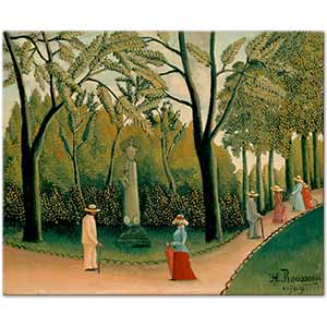 Henri Rousseau Lüxemburg Bahçesi