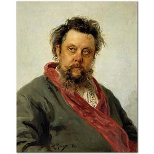 Ilya Repin Modest Musorgsky