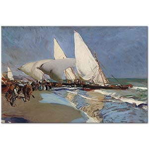 Joaquin Sorolla Valencia Sahilinde