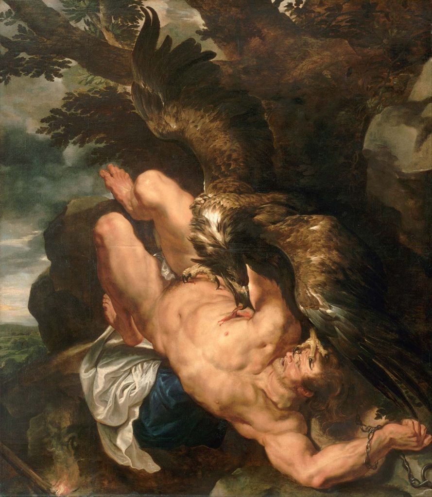 Peter Paul Rubens Zincirli Prometheus