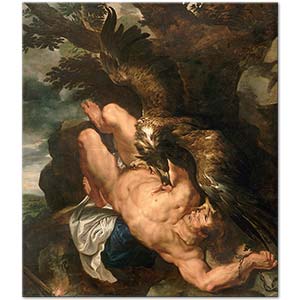 Peter Paul Rubens Zincirli Prometheus