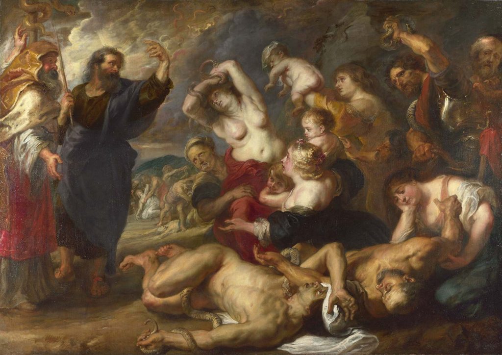 Peter Paul Rubens Sabinalı Kadınlar Yılan Yağmuru