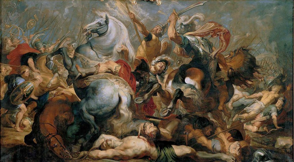 Peter Paul Rubens Konsül Decius Mus'un Savaşta Ölümü