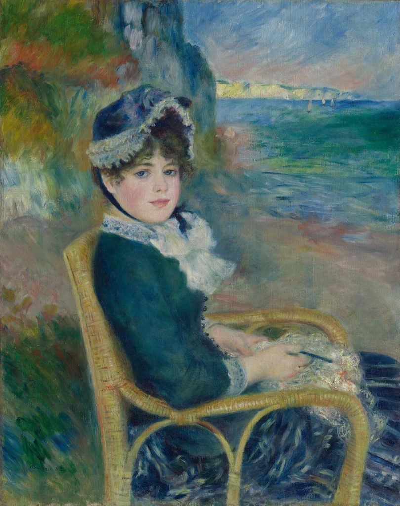 Pierre Auguste Renoir Genç Kadın Portresi