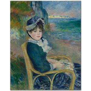 Pierre Auguste Renoir Genç Kadın Portresi