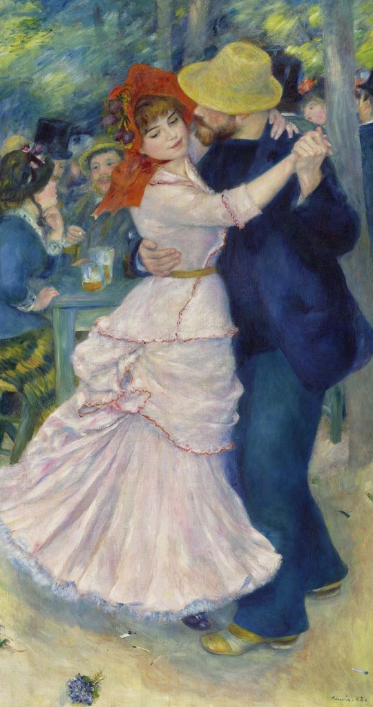 Pierre Auguste Renoir Bougival'da Dans