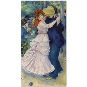 Pierre Auguste Renoir Bougival'da Dans