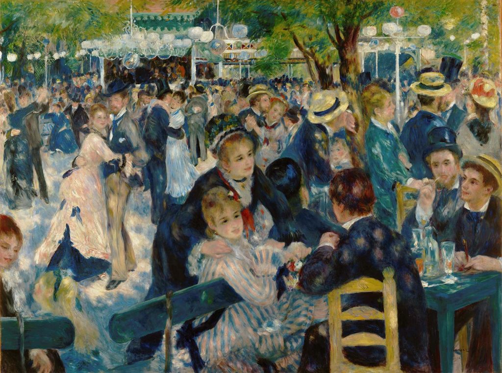 Pierre Auguste Renoir Le Moulin de la Galette