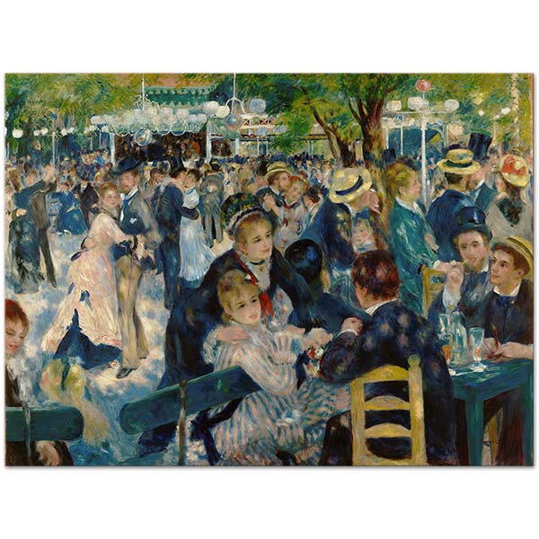 Pierre Auguste Renoir Le Moulin de la Galette