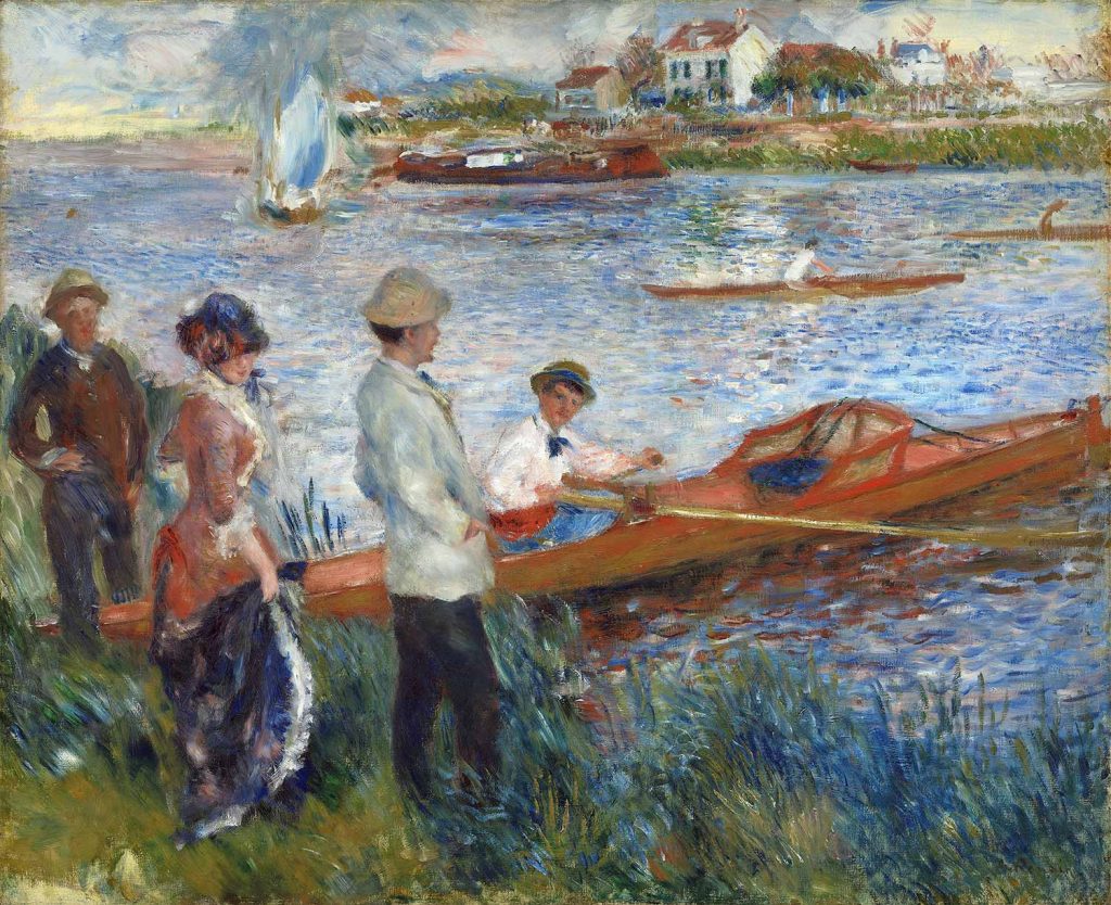 Pierre Auguste Renoir Kürekçiler